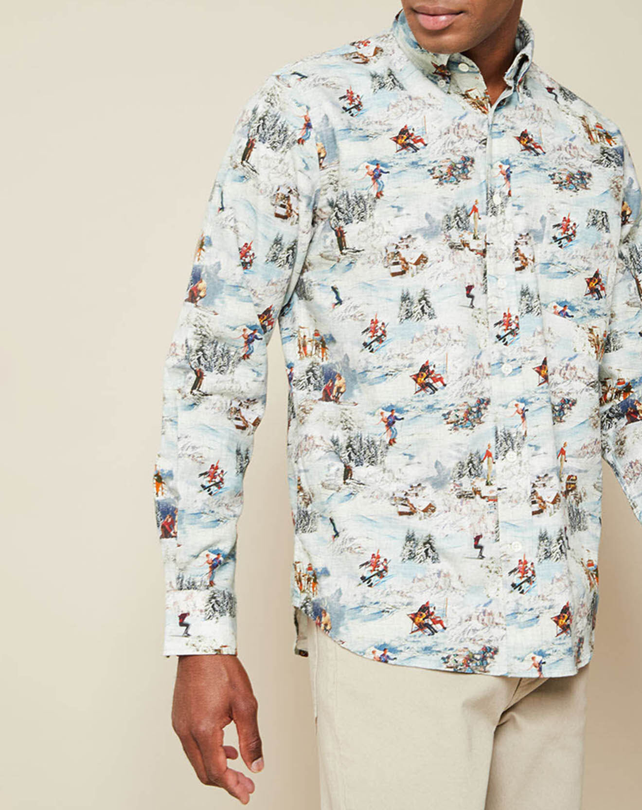 Hartford Chemise Regular Pal bleu clair