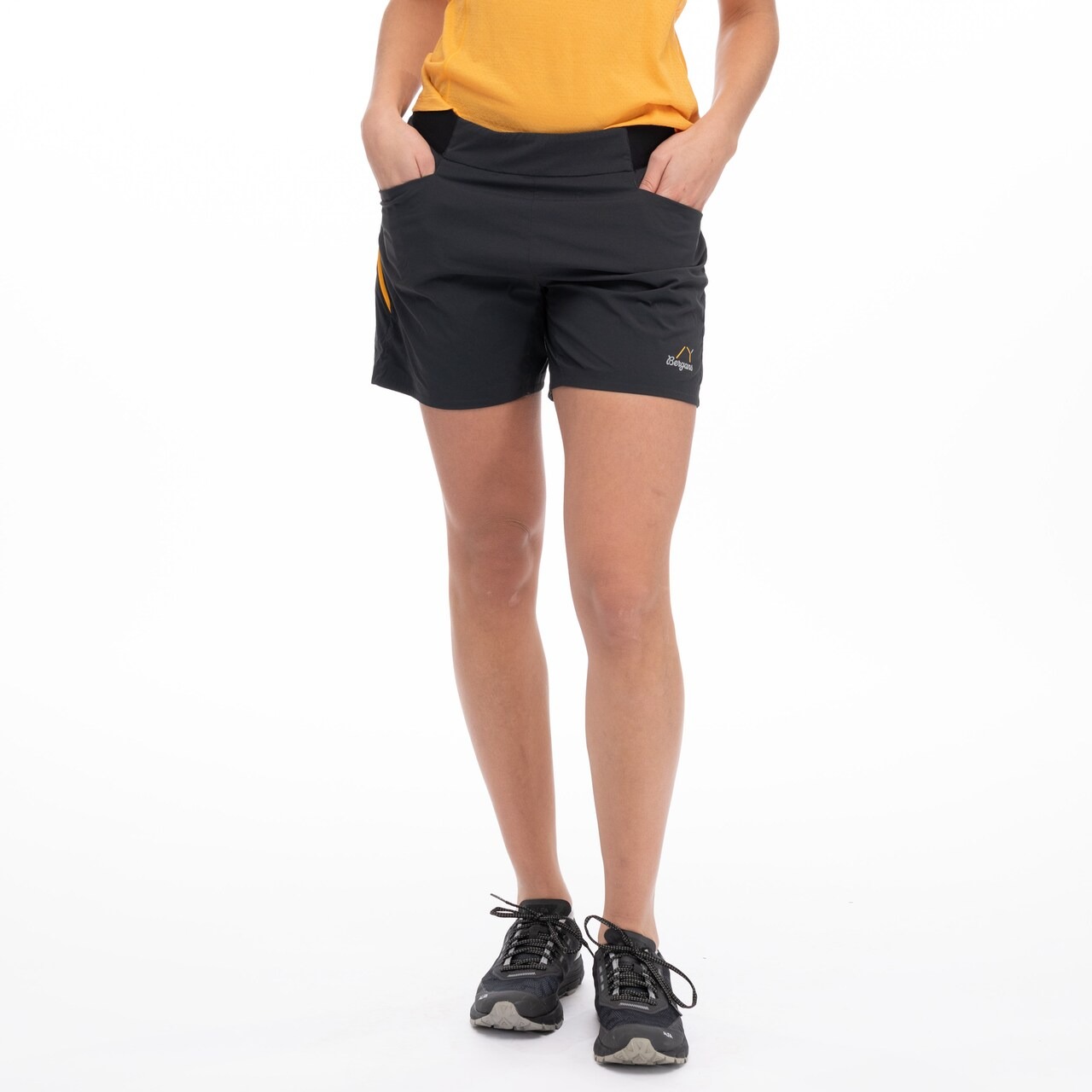 Y LightLine Vapor Shorts Dame Dark Shadow Grey