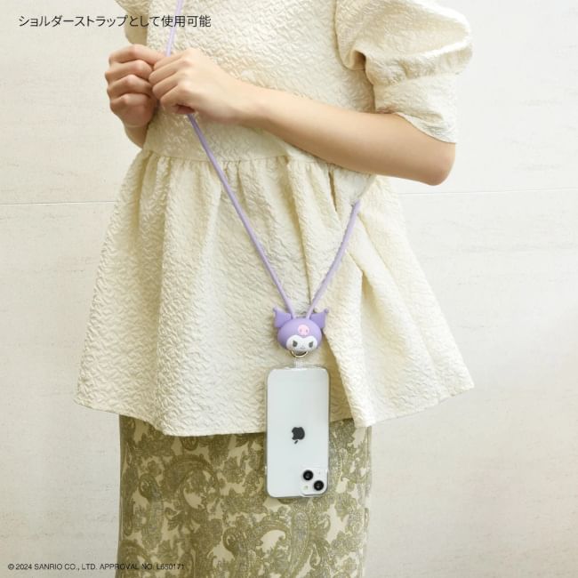 Gourmandise - Sanrio Characters Verstelbare Telefoonkoord met Lanyard Pad