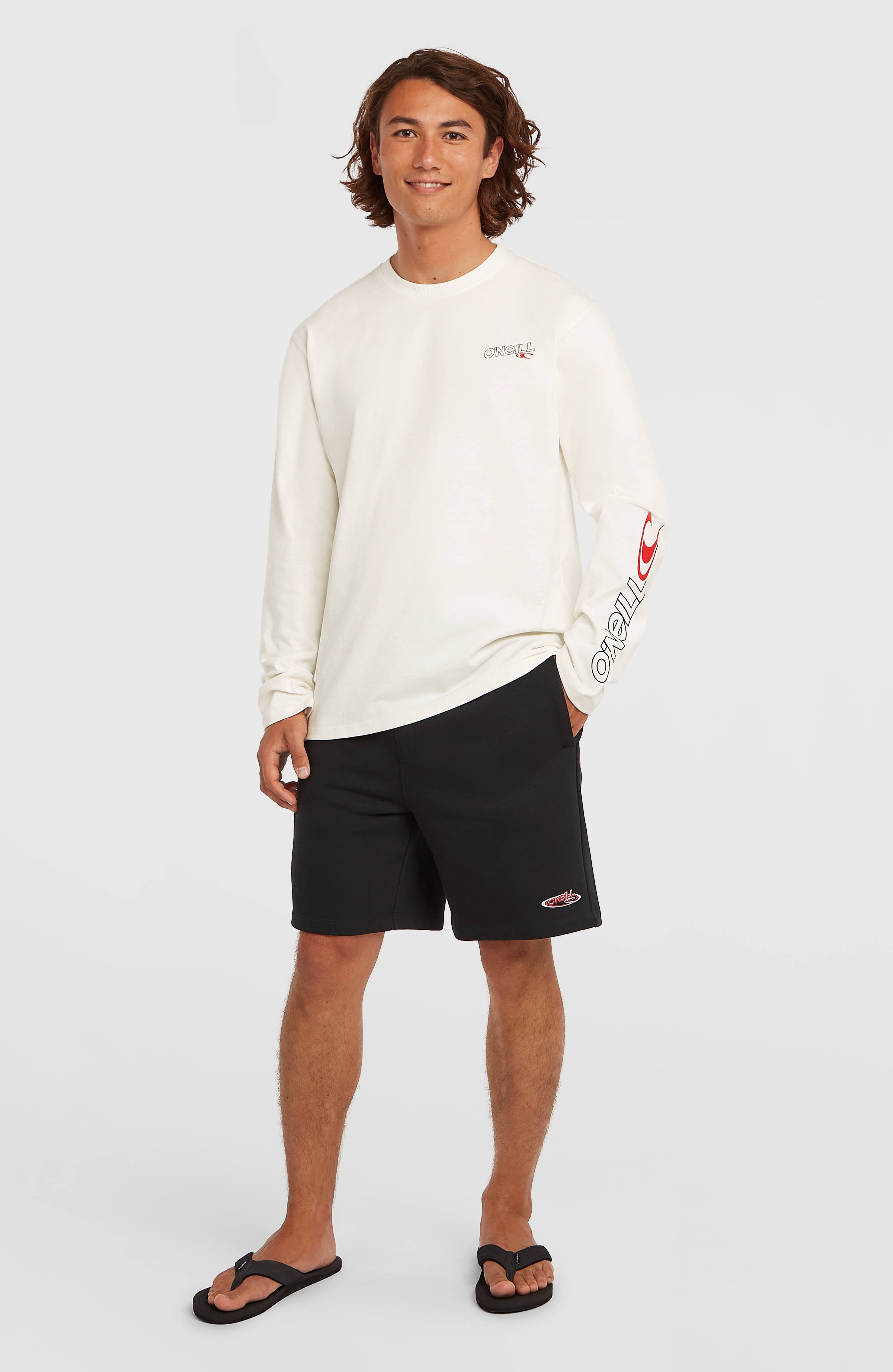 Essentials 90s Logo shirt met lange mouwen