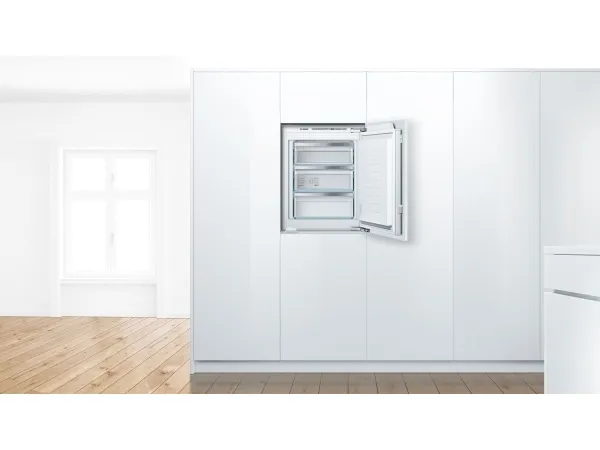Bosch Serie | 6 GIV11AFE0 - Fryser - stående - til indbygning - bredde: 55.8 cm - dybde: 54.5 cm - højde: 71.2 cm - 72 liter - Klasse E