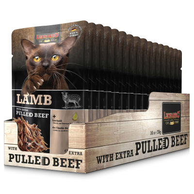 Leonardo Nassfutter Lamm & pulled Beef