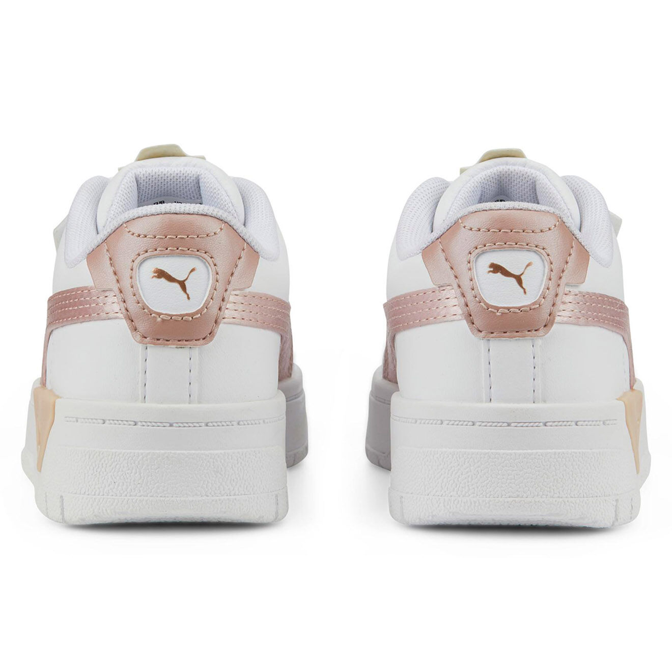 Puma Baskets en Cuir Cali Dream Shiny Pack blanc/rose