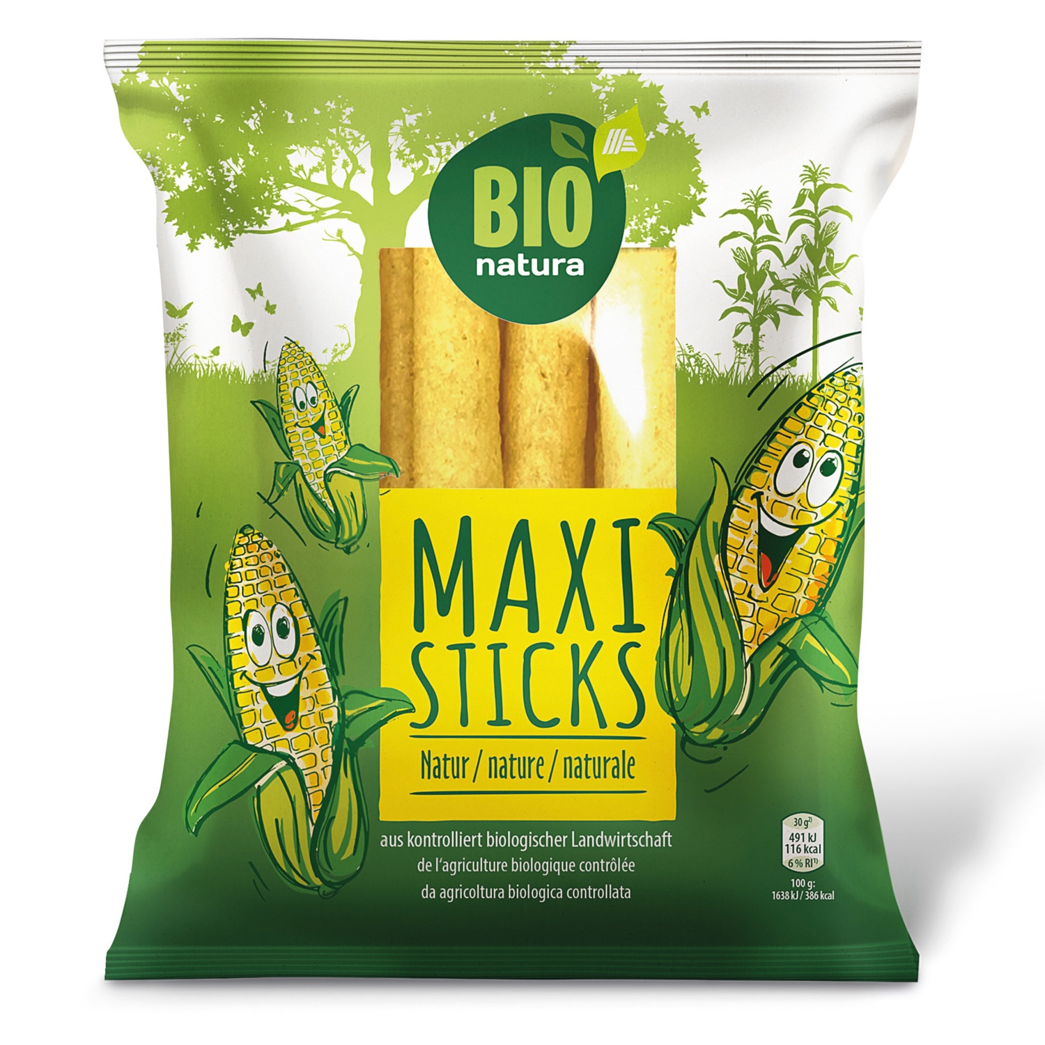 BIO NATURA BIO-Maisstangen 50 g