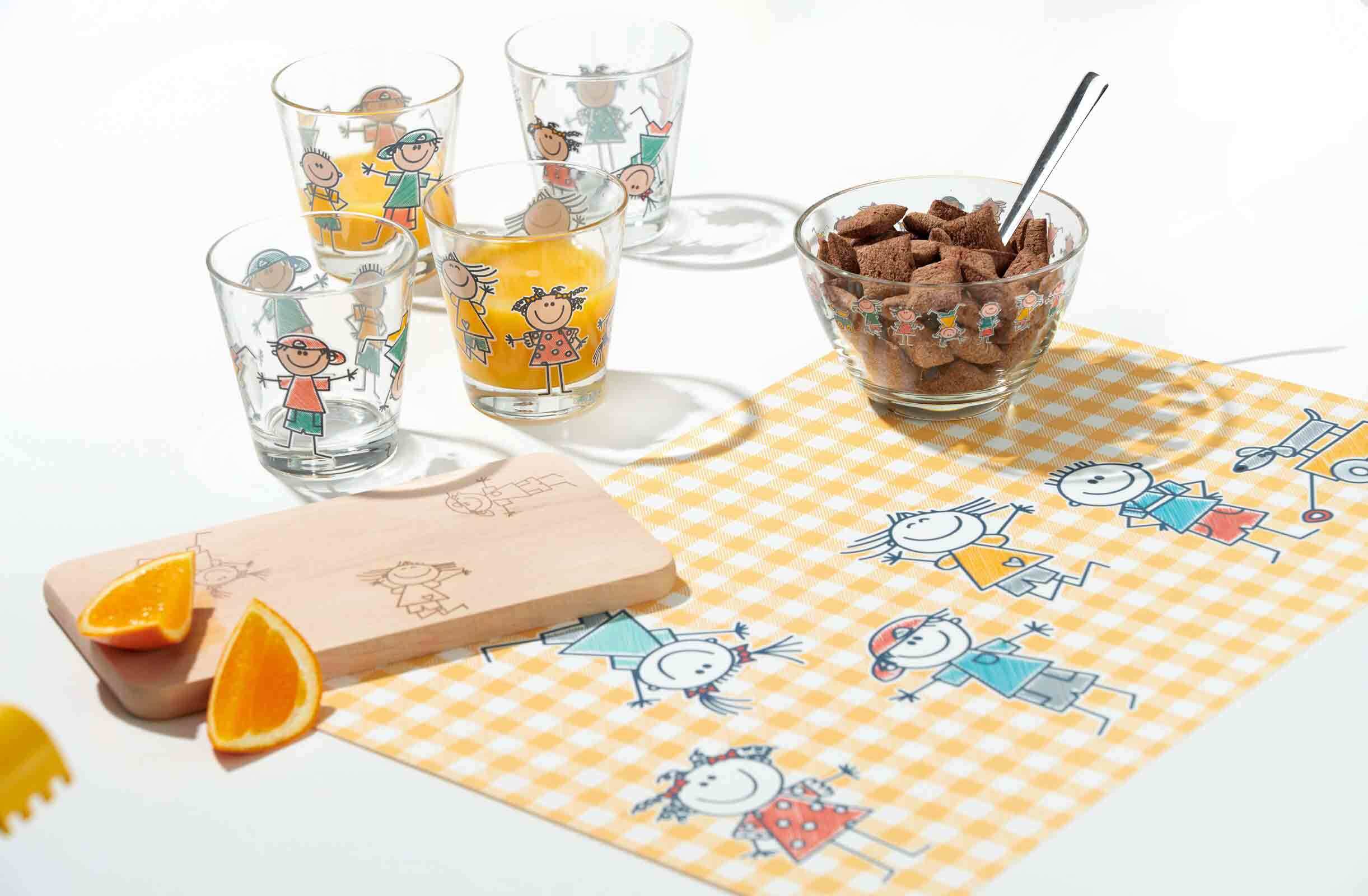 Ritzenhoff & Breker Trinkgläser Boys & Girls BEST FRIENDS 270 ml 6er Set