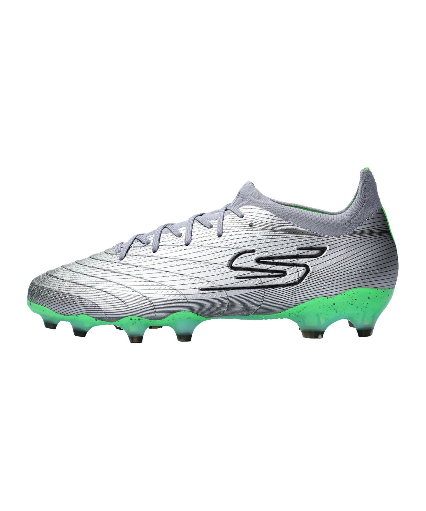 Skechers SKX 01 Low FG Laser-Comfort Silber FSLLM