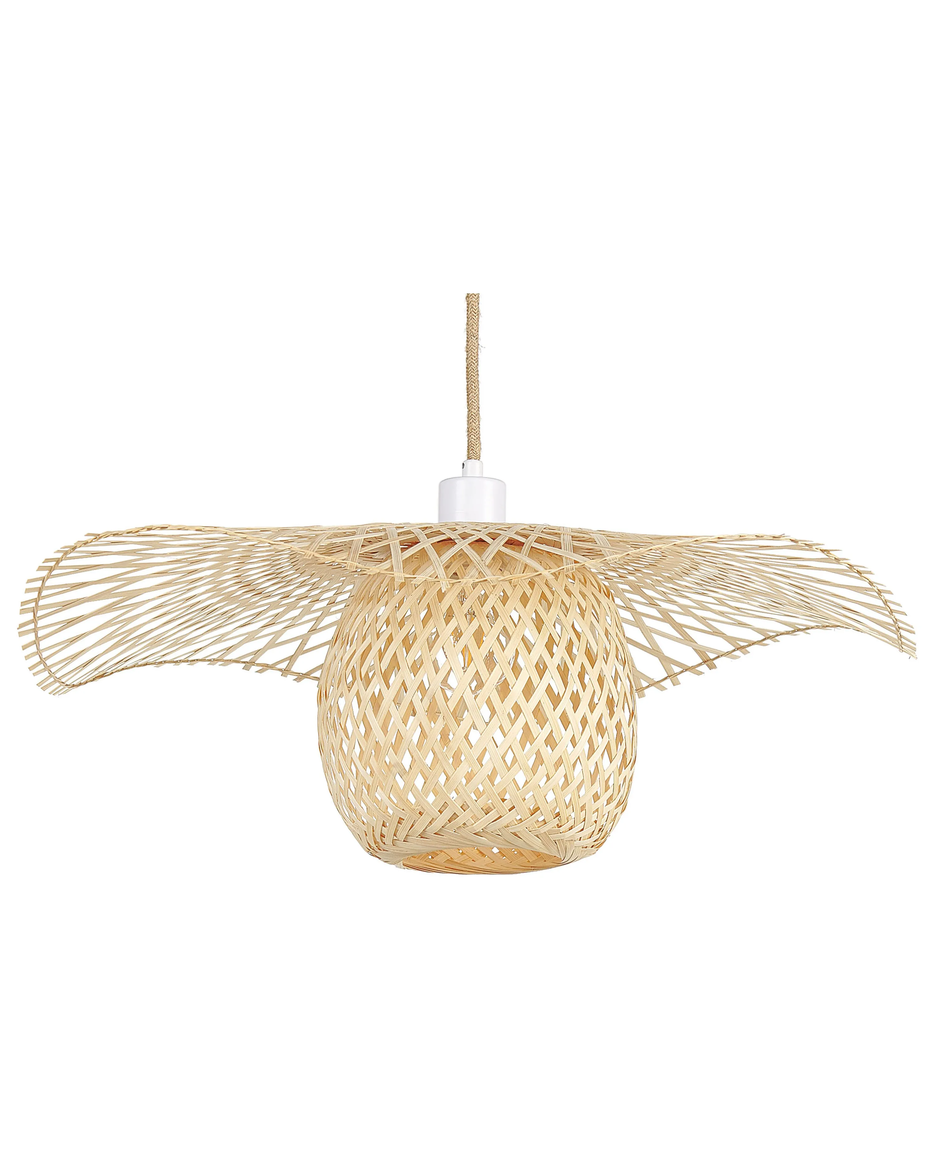 Hanglamp BONITO Bamboehout Lichtbruin
