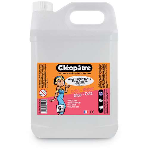 Cléopâtre transparenter Klebstoff