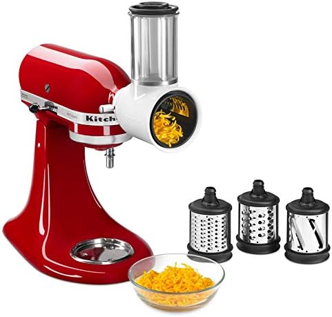 KitchenAid Artisan Küchenmaschine Starter Paket 5KSM175PSEPT inkl. Gemüseschneider Fleischwolf und vielem Zubehör (Pistazie)