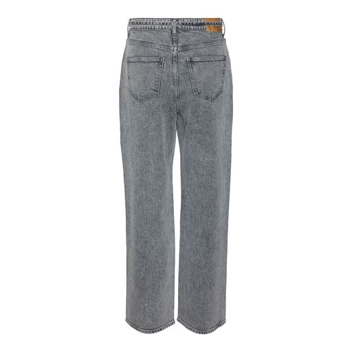Vero Moda Tessa Wide Belt Jeans, Medium Grey Denim, W30/L32