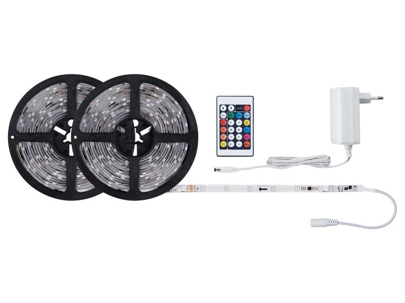 Paulmann LED-Stripe SimpLED Motion RGB, 10 m Set Beschichteter Light-Strip mit einzeln steuerbaren LEDs