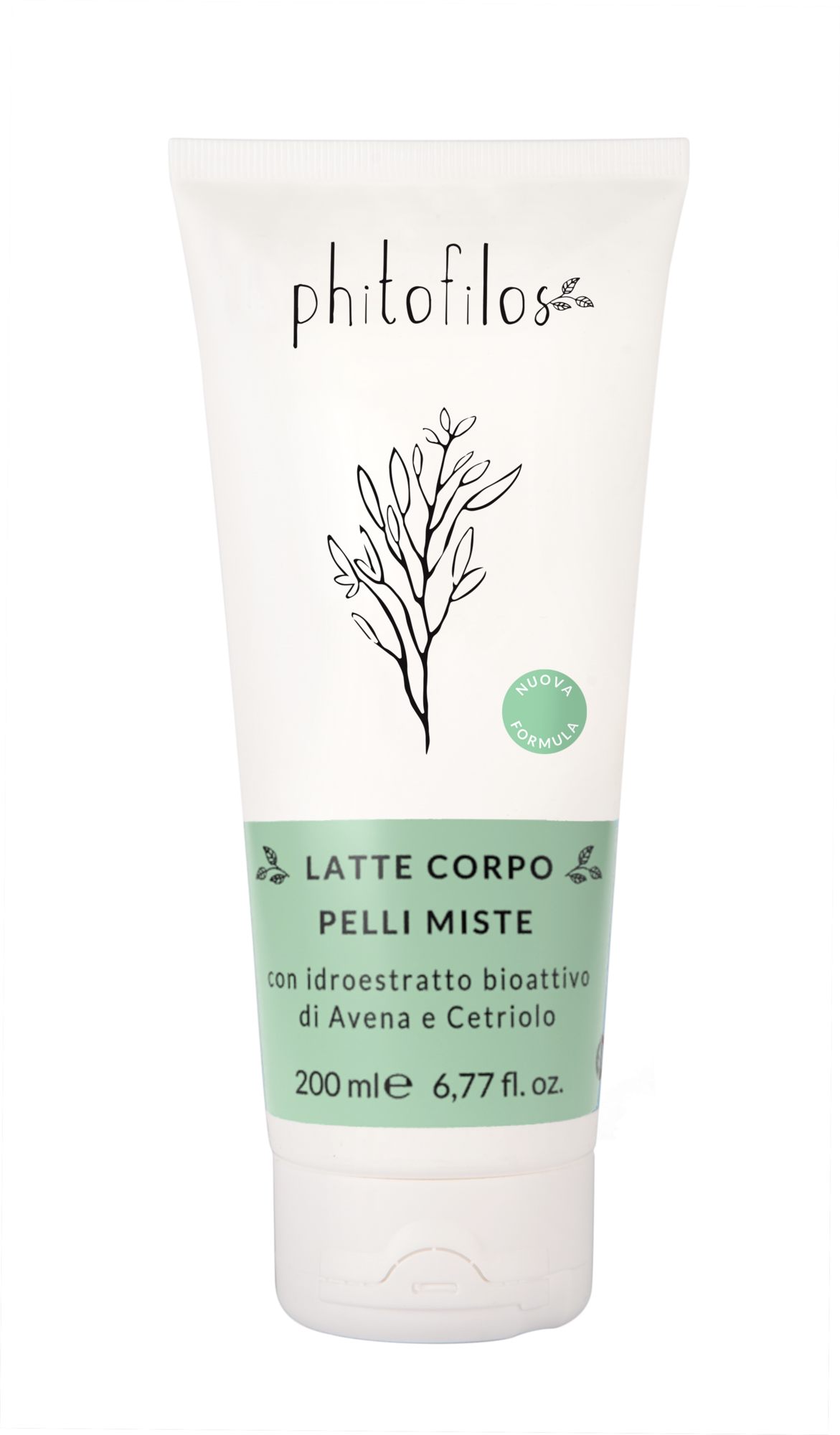 Phitofilos  Hafer & Gurke Körpermilch, 200 ml