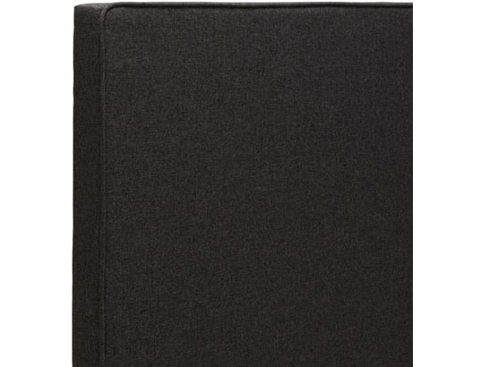 MERINOS - Tête de lit Melty chine gris anthracite 160cm (170cm finie)