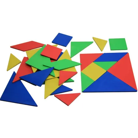 Wissner RE-Plastic® 28-teiliger Tangramsatz