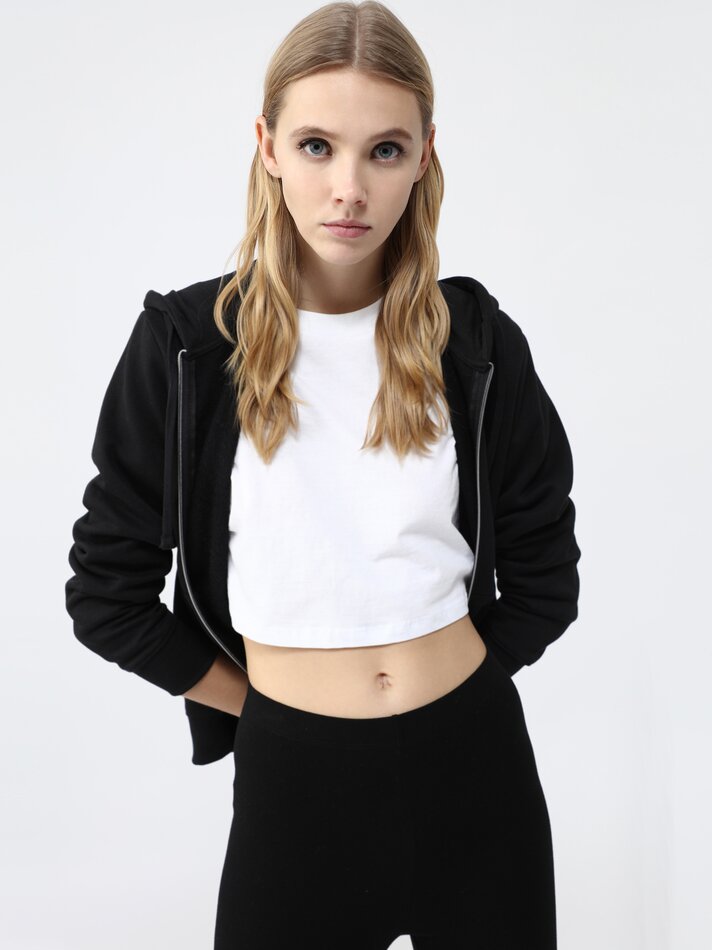 Conjunto com 2 Leggings Curtas - Pretas