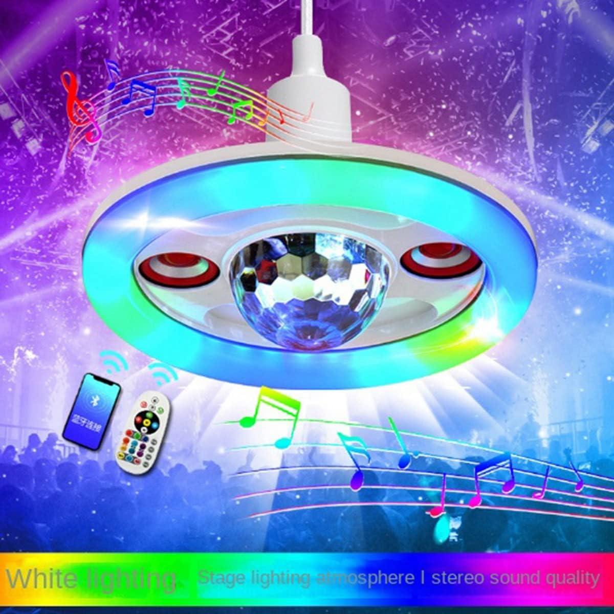 AMPOULE LED 30W DISCO E27 ENCEINTE INTEGREE 5W BLUETOOTH