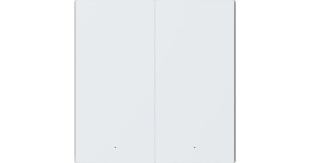 AqaraSmart Wall Switch - Double rocker (With Neutral) knop  (Wit)