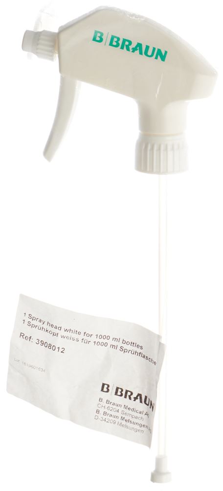 B. BRAUN Sprühpistole weiss zu Sprühflasche 1000ml 1 Stk