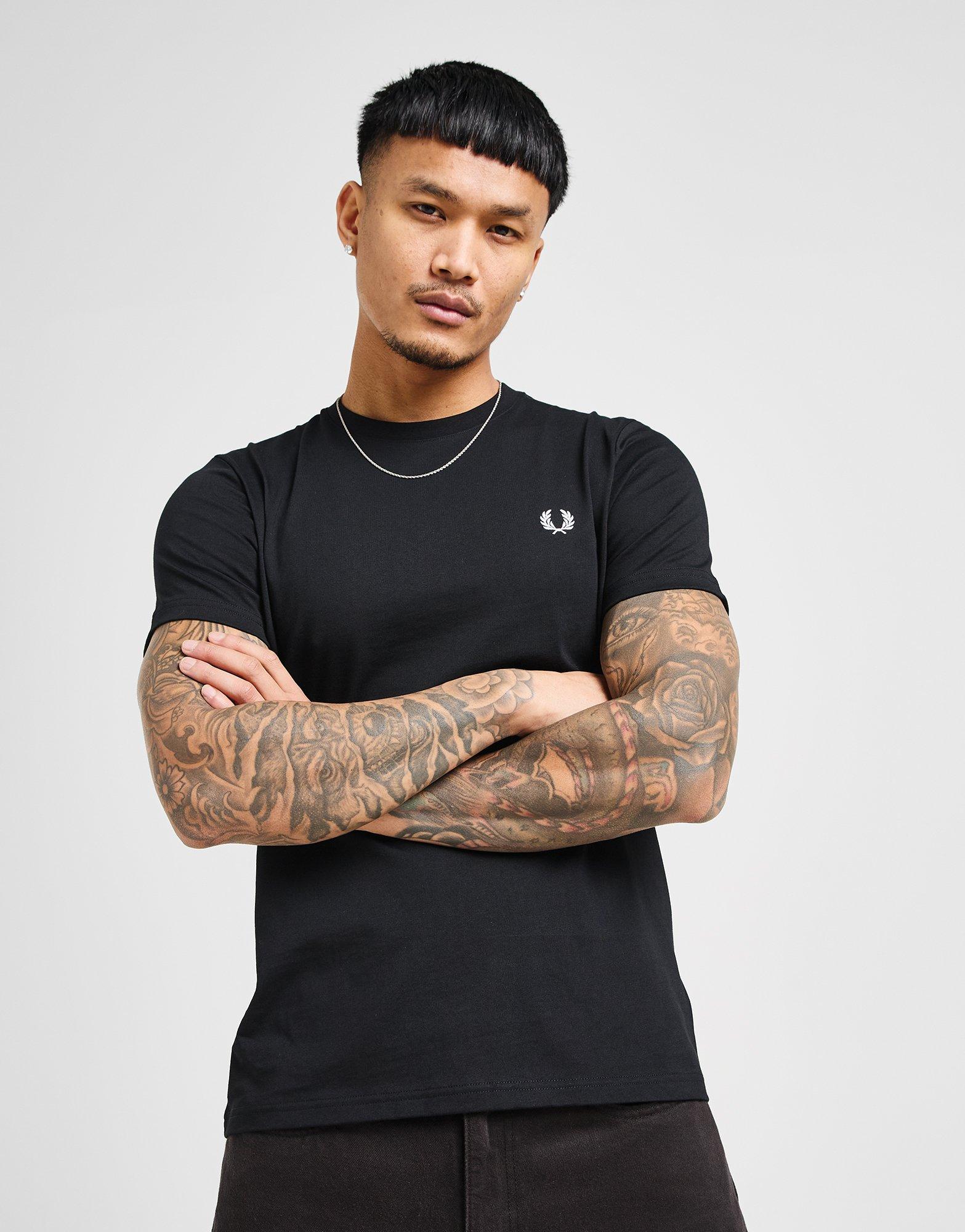 Fred Perry T-shirt graphique Black Blur