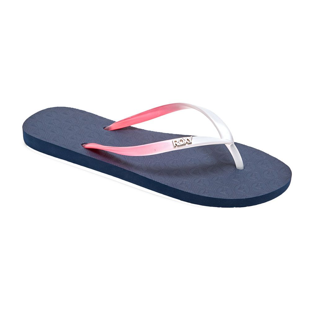 Roxy VIVA GRADIENT - Tongs Femme navy/orange