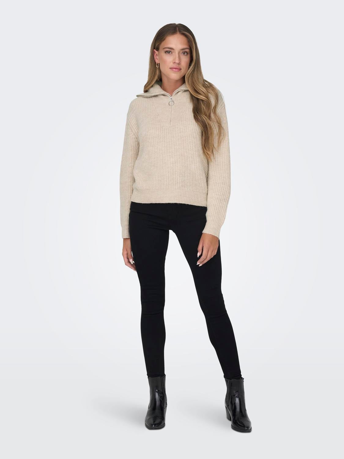 ONLBAKER Strickpullover Cloud Dancer
