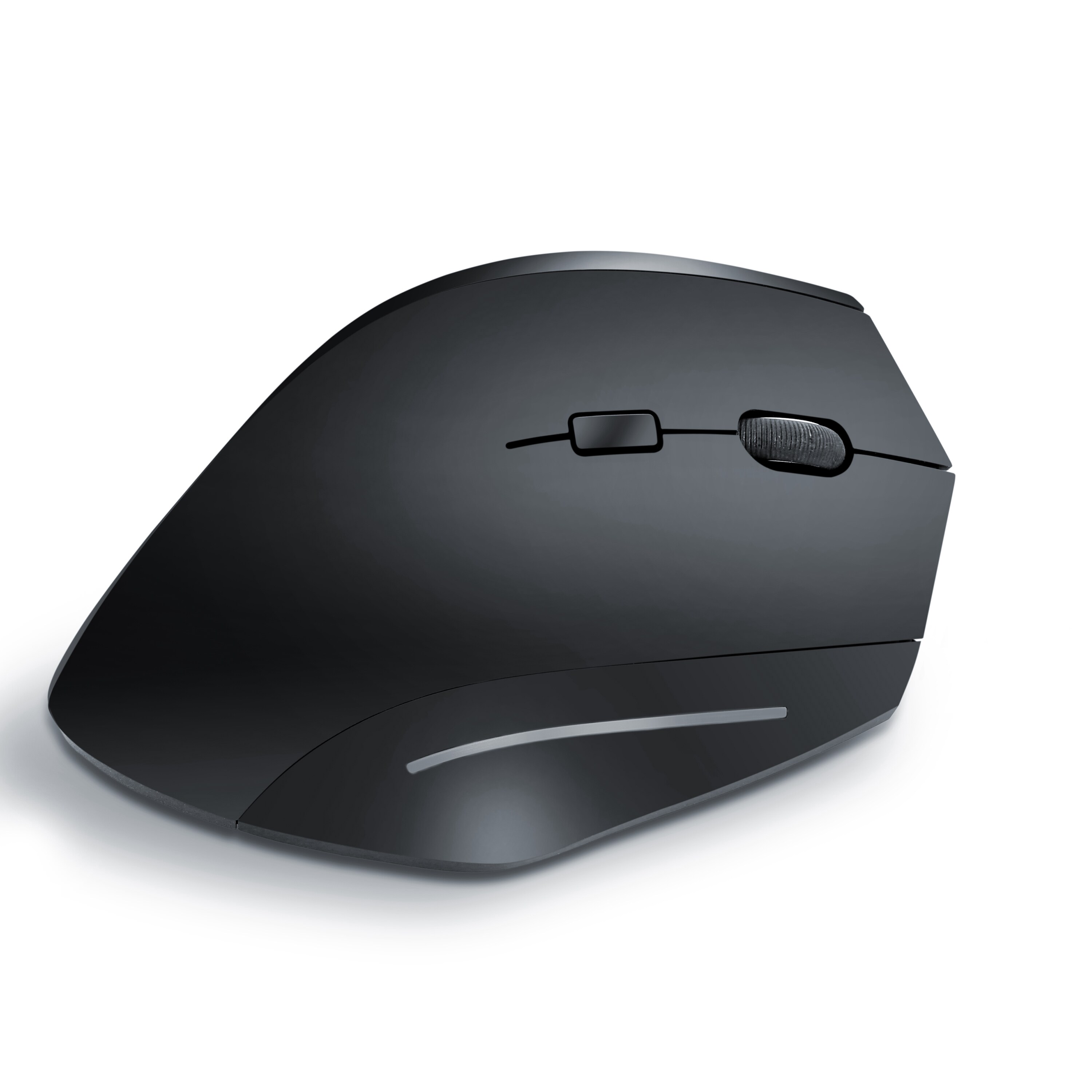 CSL ergonomische Maus Funk, ergonomische Vertikal Mouse 2,4 GHz, gegen Maus-/Tennisarm RSI Syndrom