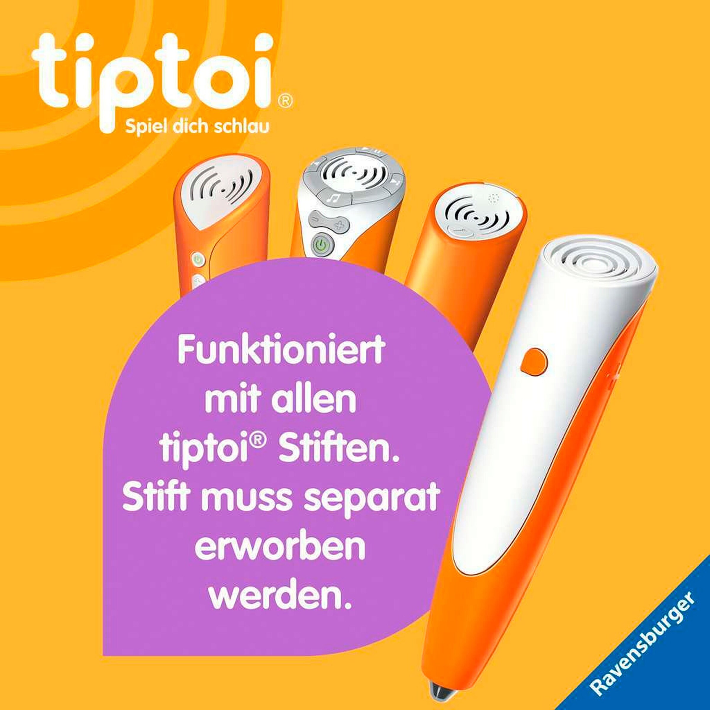 Ravensburger - TIPTOI Die flinken Sprach-Hörnchen