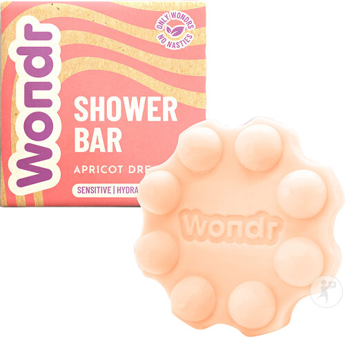 Wondr Gel Douche Solide Sensitive Apricot Dreams 102g