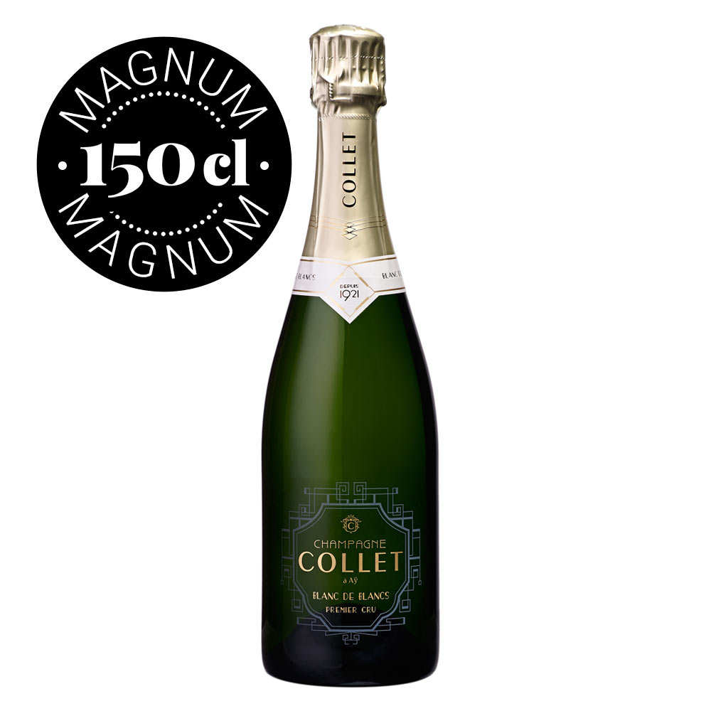 Champagne Collet Blanc de Blancs Premier Cru en Magnum