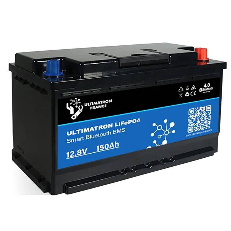 Batterie Lithium Ultimatron Lifepo4 Smart Bms 12.8V 150Ah