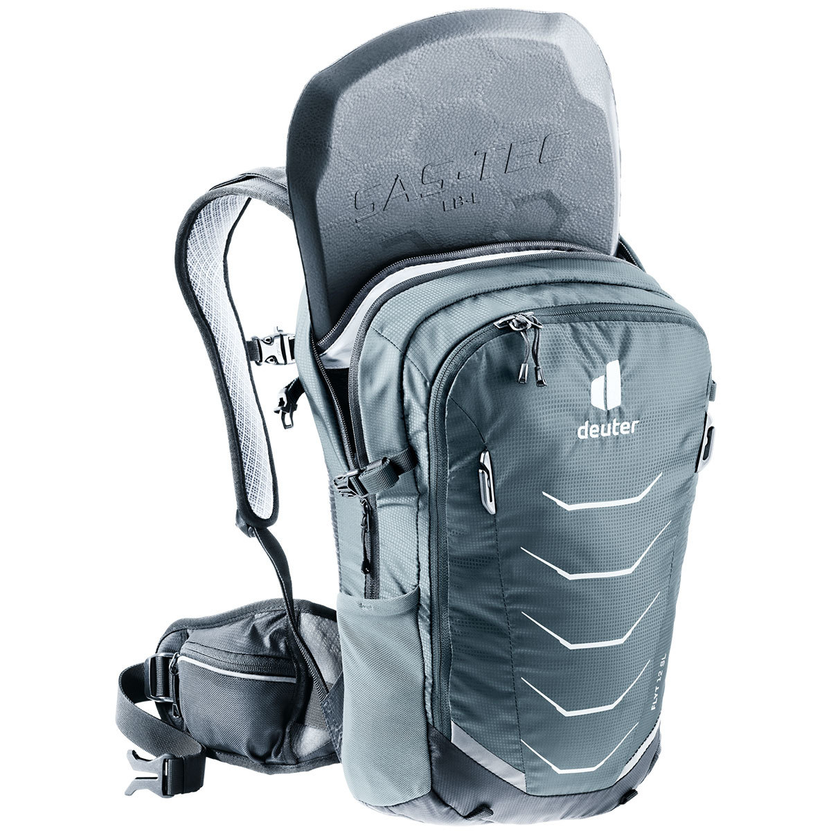 Deuter Flyt 12 SL Fietsrugzak Grijs/Zwart