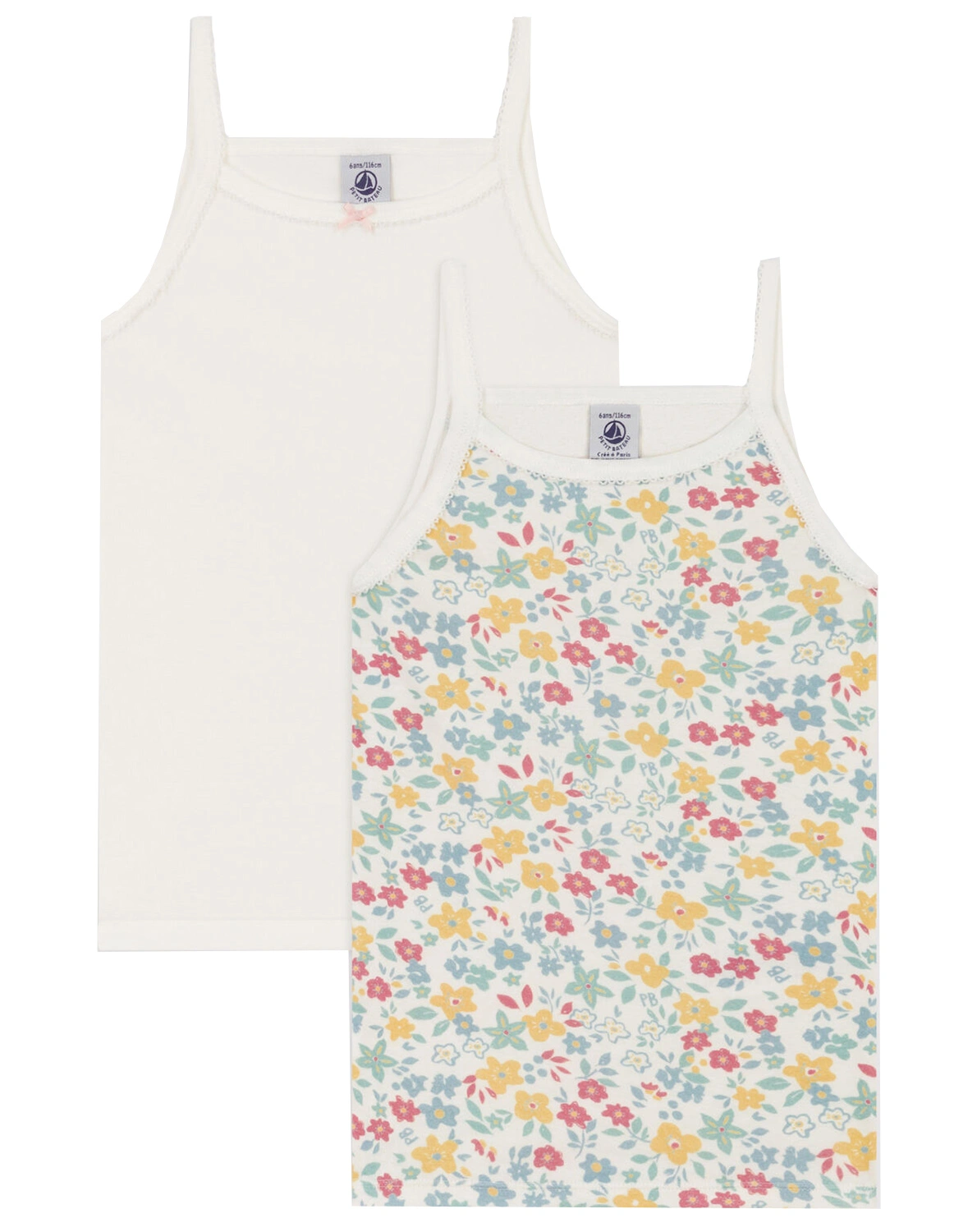 Unterhemd VIEVE 2er-Pack in marshmallow/multicolor