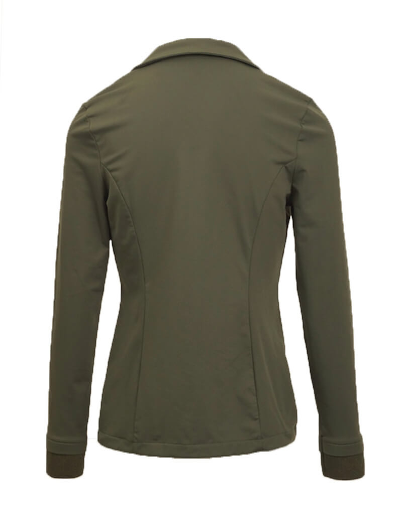 HBT BASICS - SHIRLEY VESTE BLAZER COURT KAKI