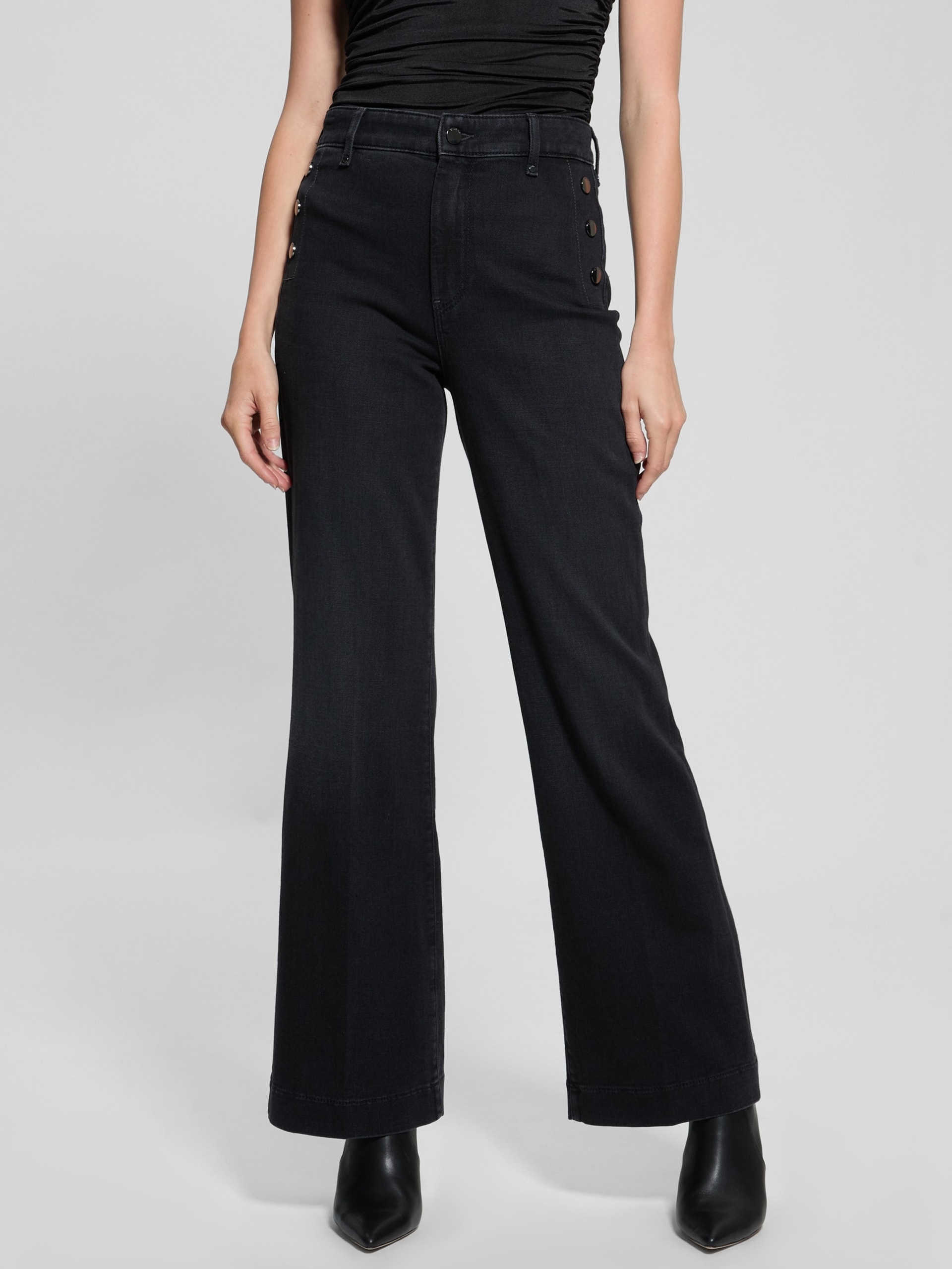 Calça jeans boca de sino Eco Faye Sailor