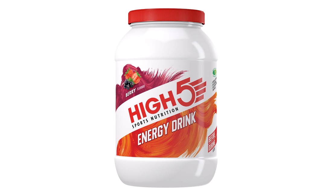 High5 Energipulver berry 2,2 kg.