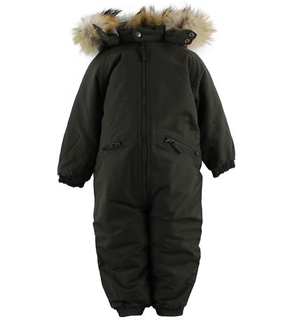 Ver de Terre Schneeanzug m. Pelz - M Wüstenbraun