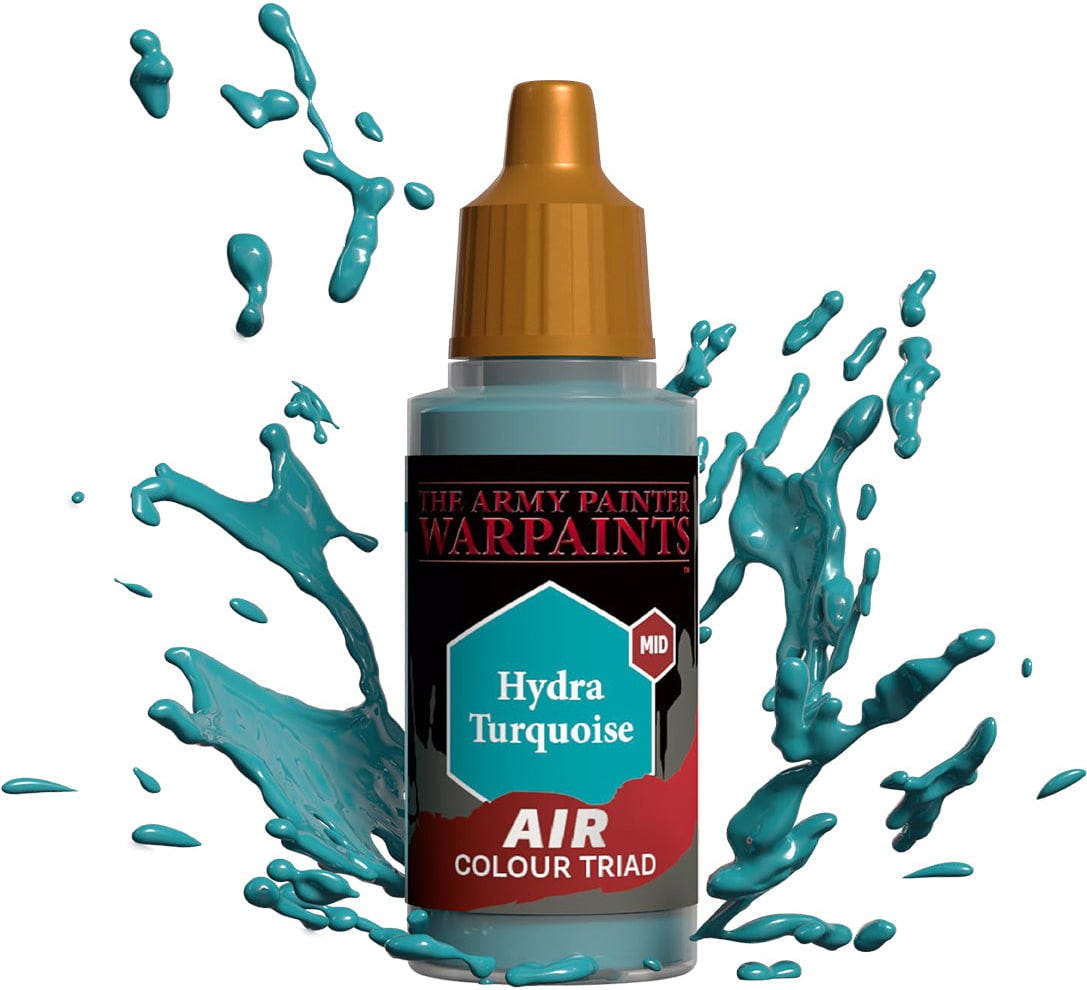 The Army Painter  Warpaints Air, Hydra Turquoise    Airbrush-Farben für Miniatur- & Tabletop-Malerei