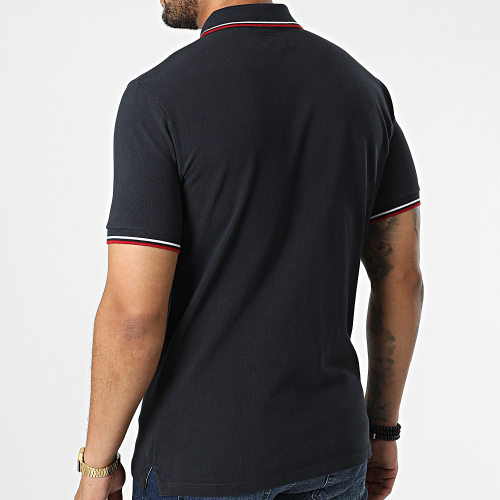 Polo Manches Courtes Vintage Tipped M1110344A Bleu Marine
