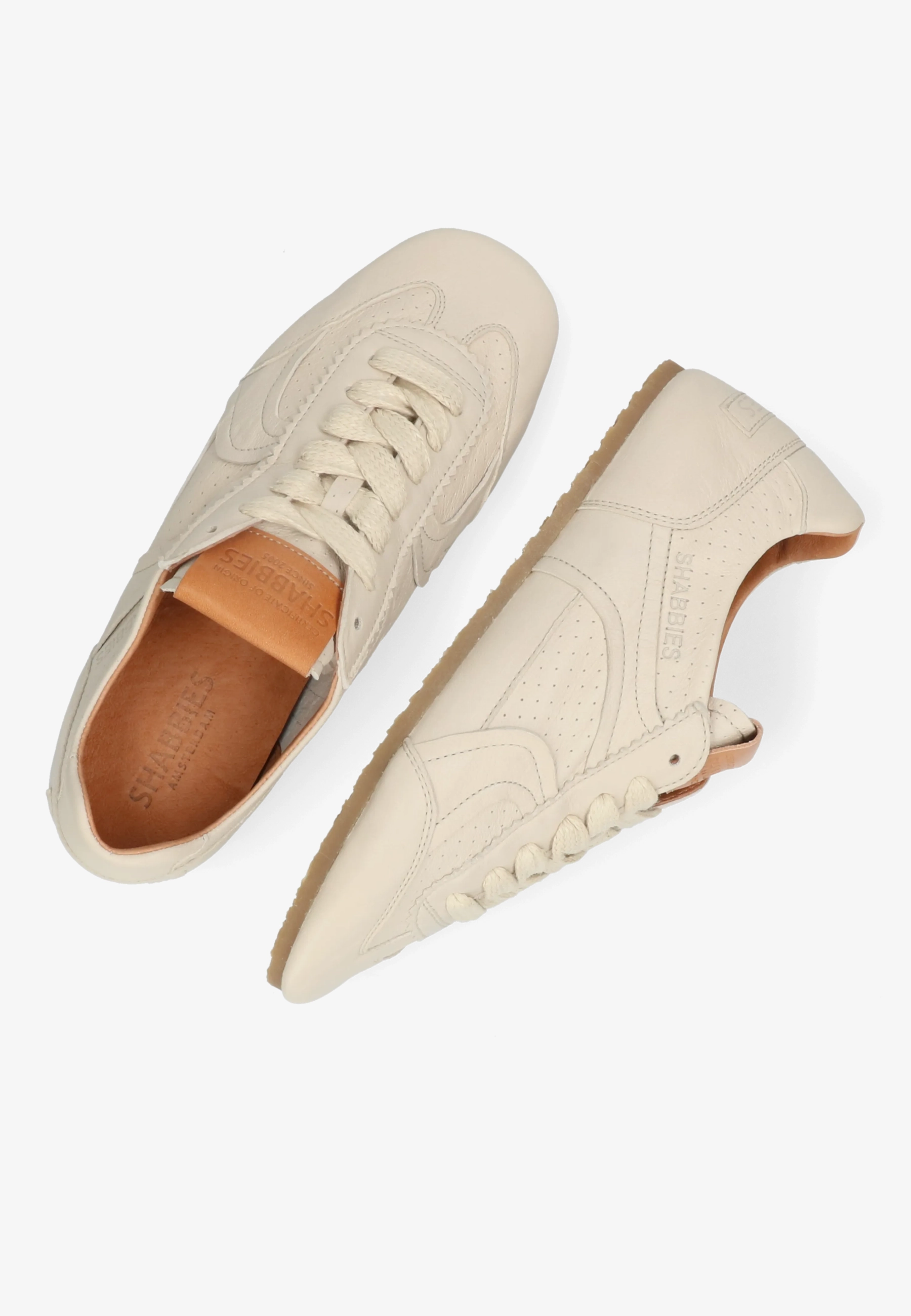 CISKA BASE Sneaker leather Off White