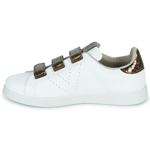 Victoria - TENIS TIRAS EFECTO PIEL/S - Blanc
