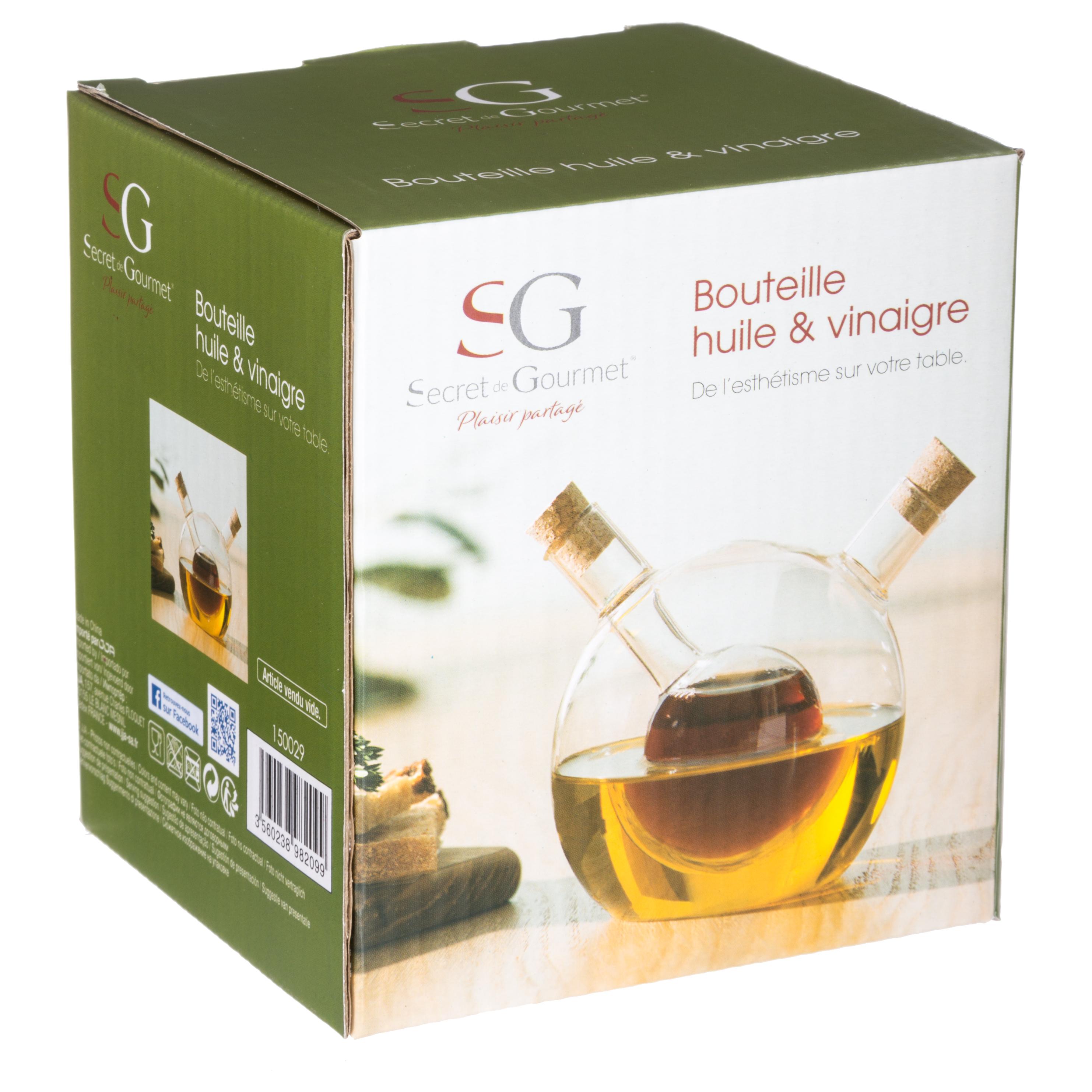 BOUTEILLE HUILE VINAIGRE BOULE