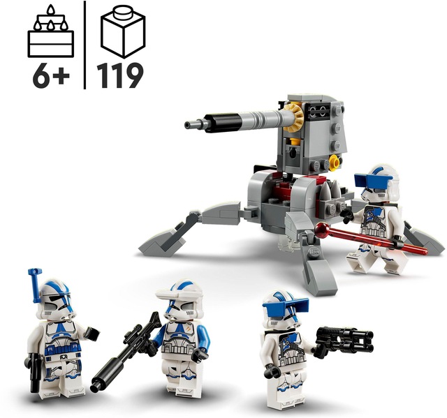 LEGO® Konstruktionsspielsteine »501st Clone Troopers™ Battle Pack (75345), LEGO® Star Wars™« Made in Europe