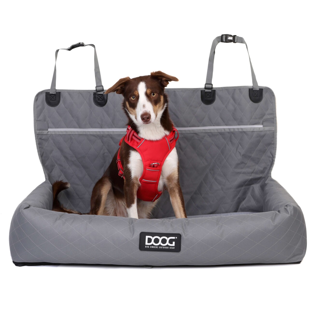 DOOG Car Seat - GREY - Large