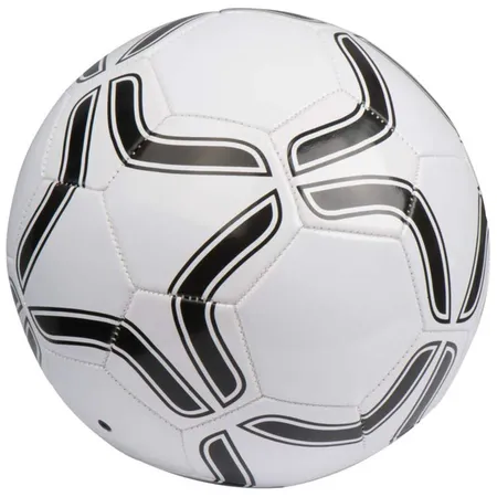 Macma Fußball Größe 5, schwarz / weiß