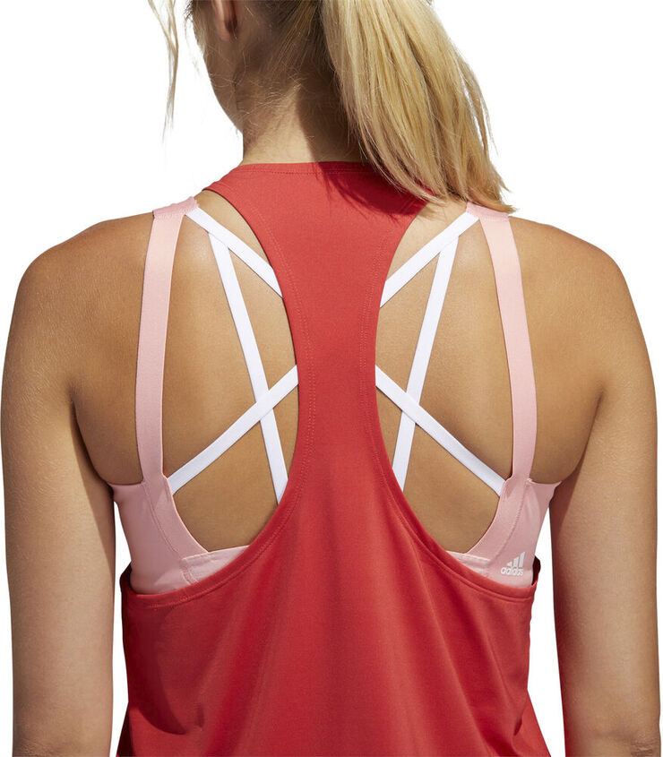 adidas Badge Of Sport Tank Top Rød