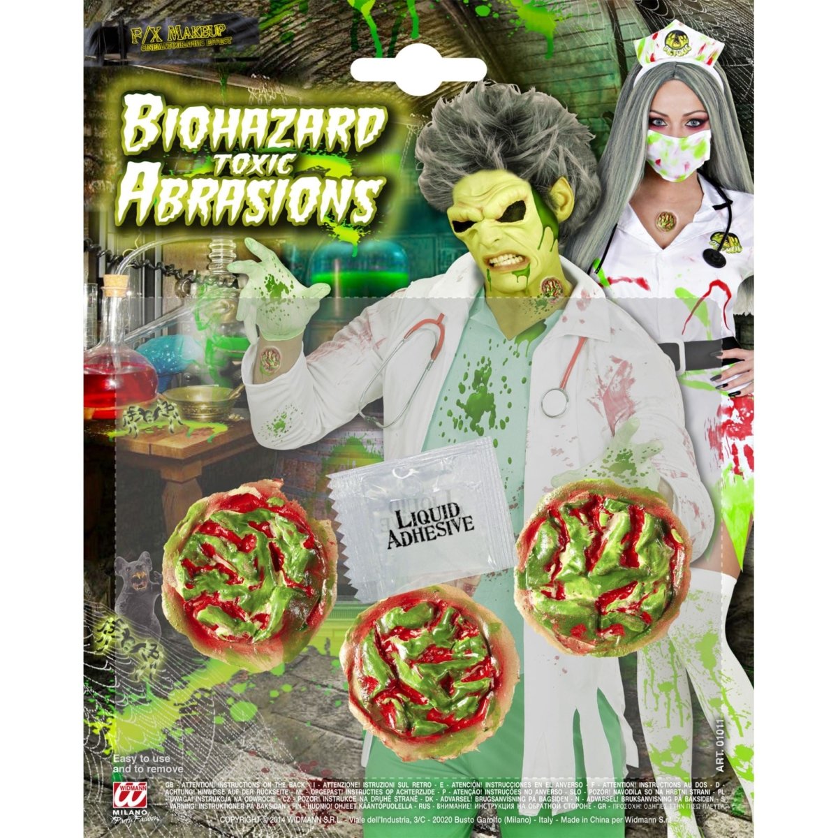 Halloween Nep Wond Gevaarlijke Stoffen