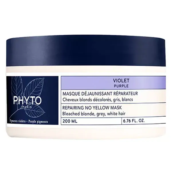 Máscara fitoreparadora antiamarelamento 200ml