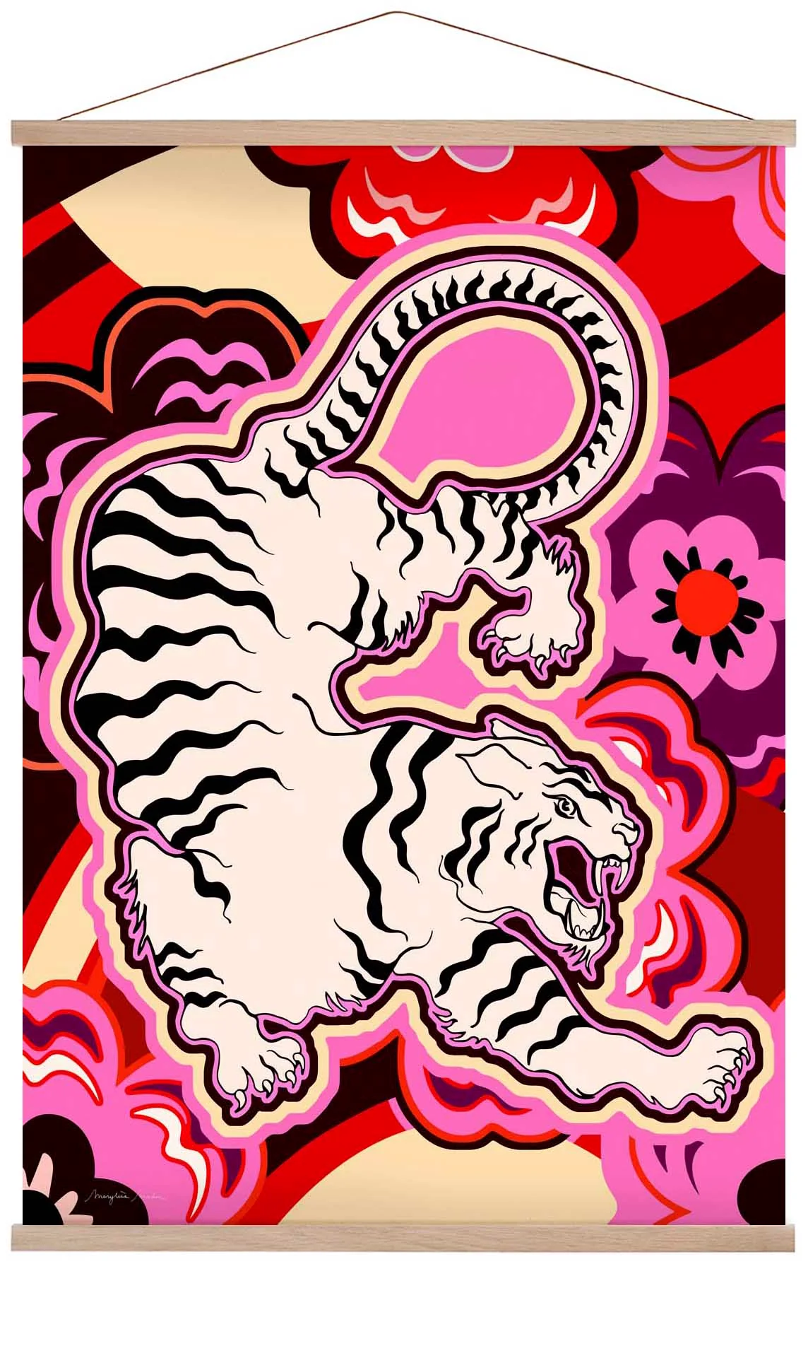Japanische Tigerblume von MARYLENE MADOU