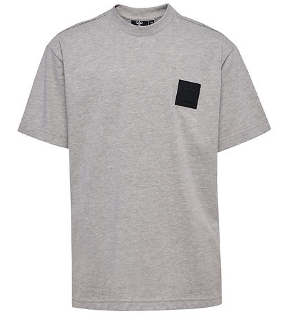 Hummel T-Shirt - hmlCLEAN - Grey Melange