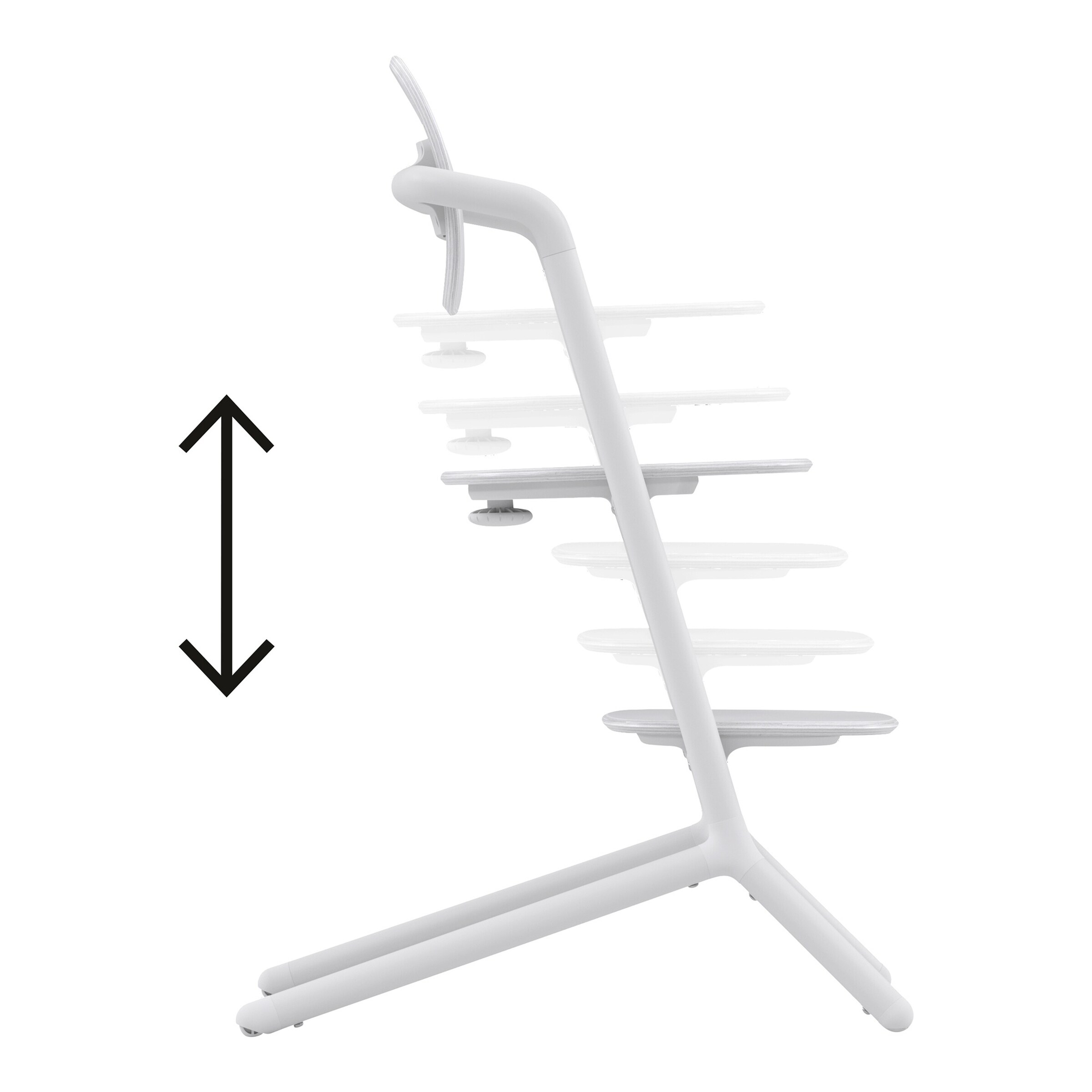 Cybex - GOLD Treppenhochstuhl Lemo 2.0 3-in-1 Set All White